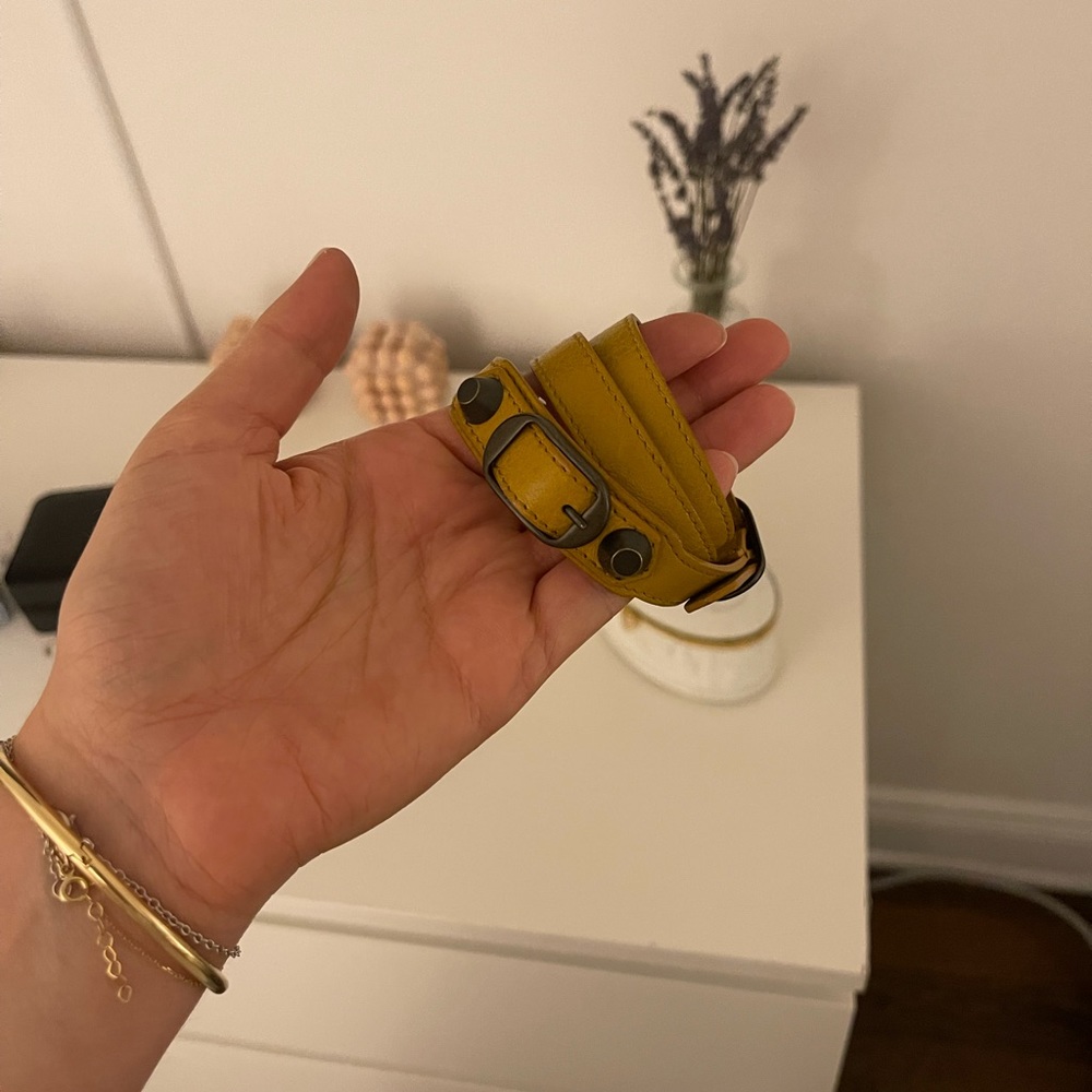 Balenciaga Arena Classic Double Tour Bracelet